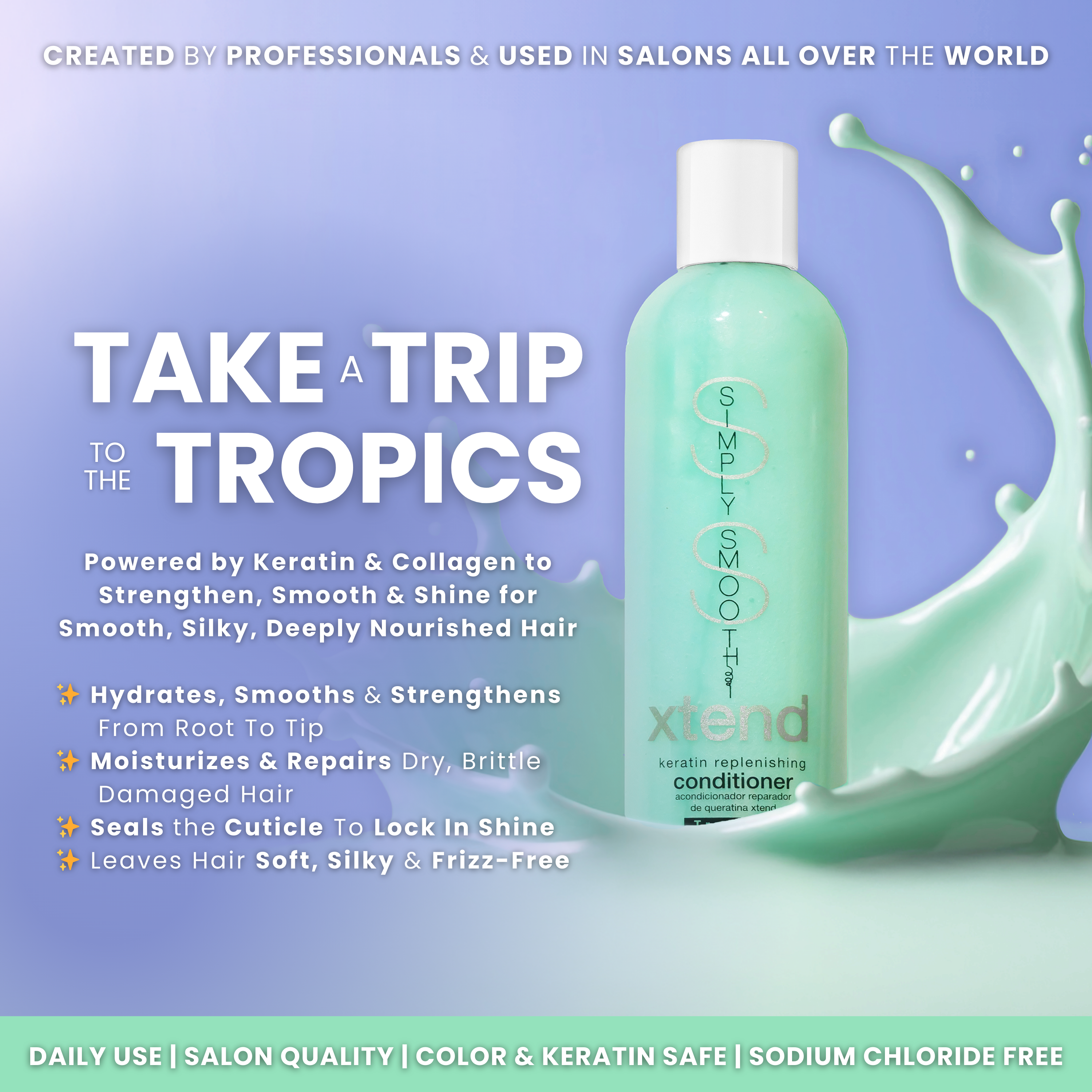 Tropical Keratin Replenishing Conditioner – American Culture Brands