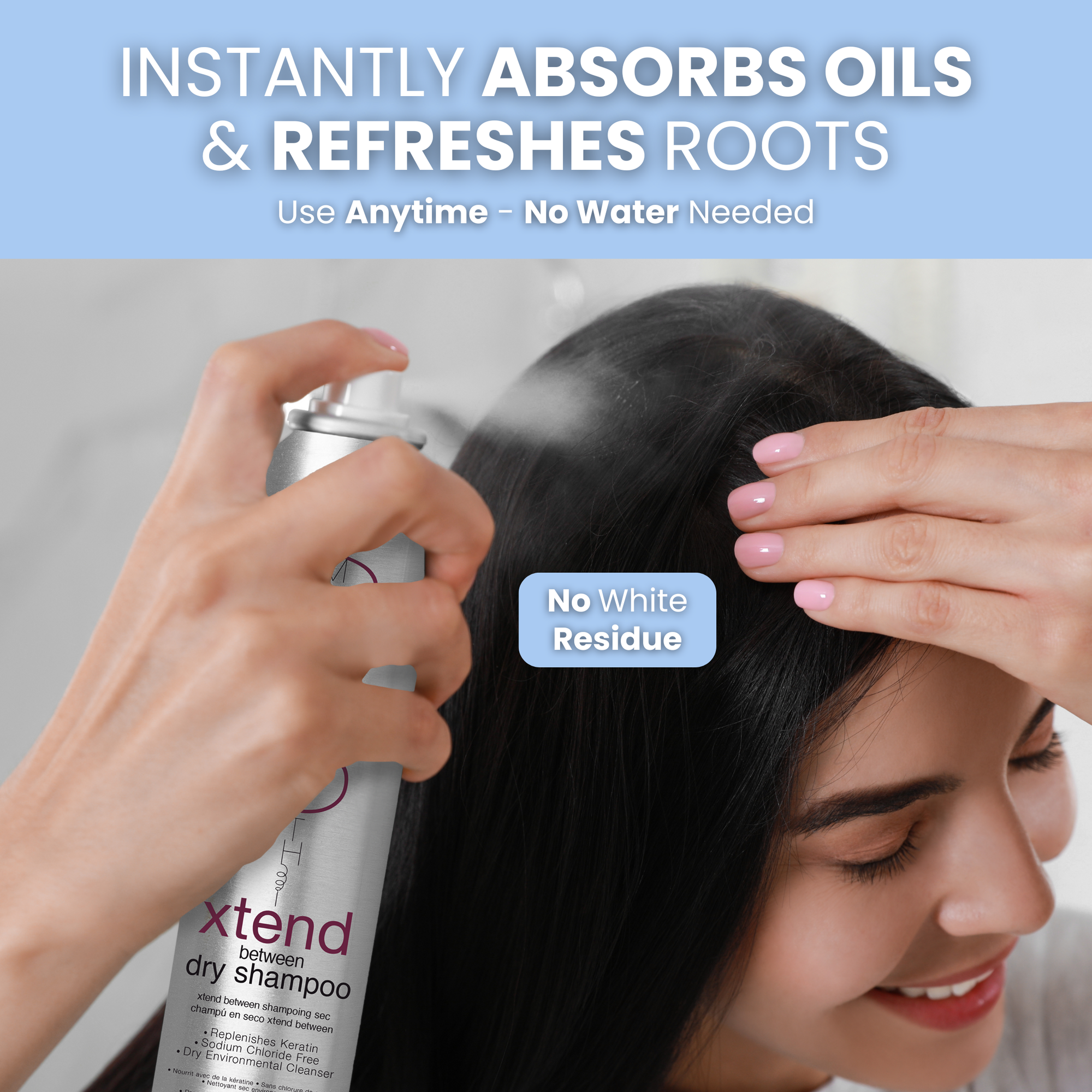 Keratin Replenishing Between Dry Shampoo