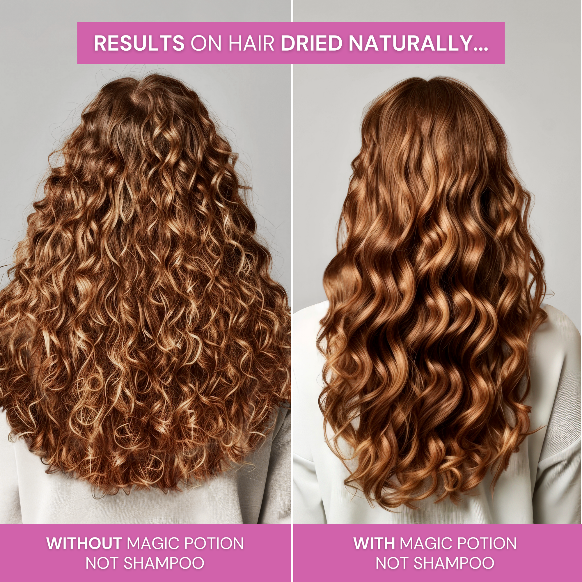 Potión mágica no champú