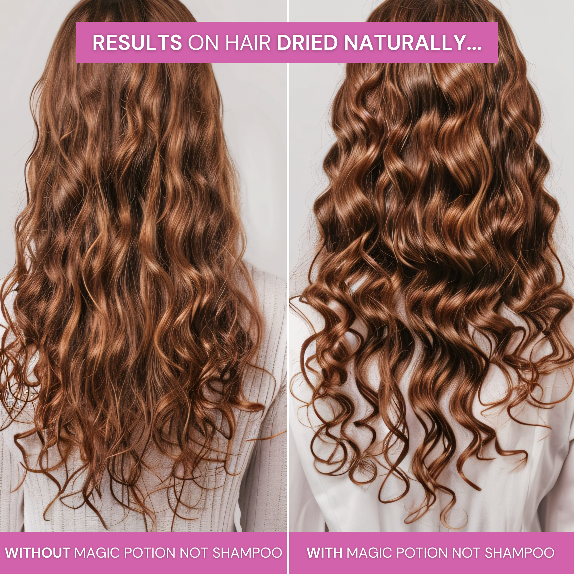 Potión mágica no champú