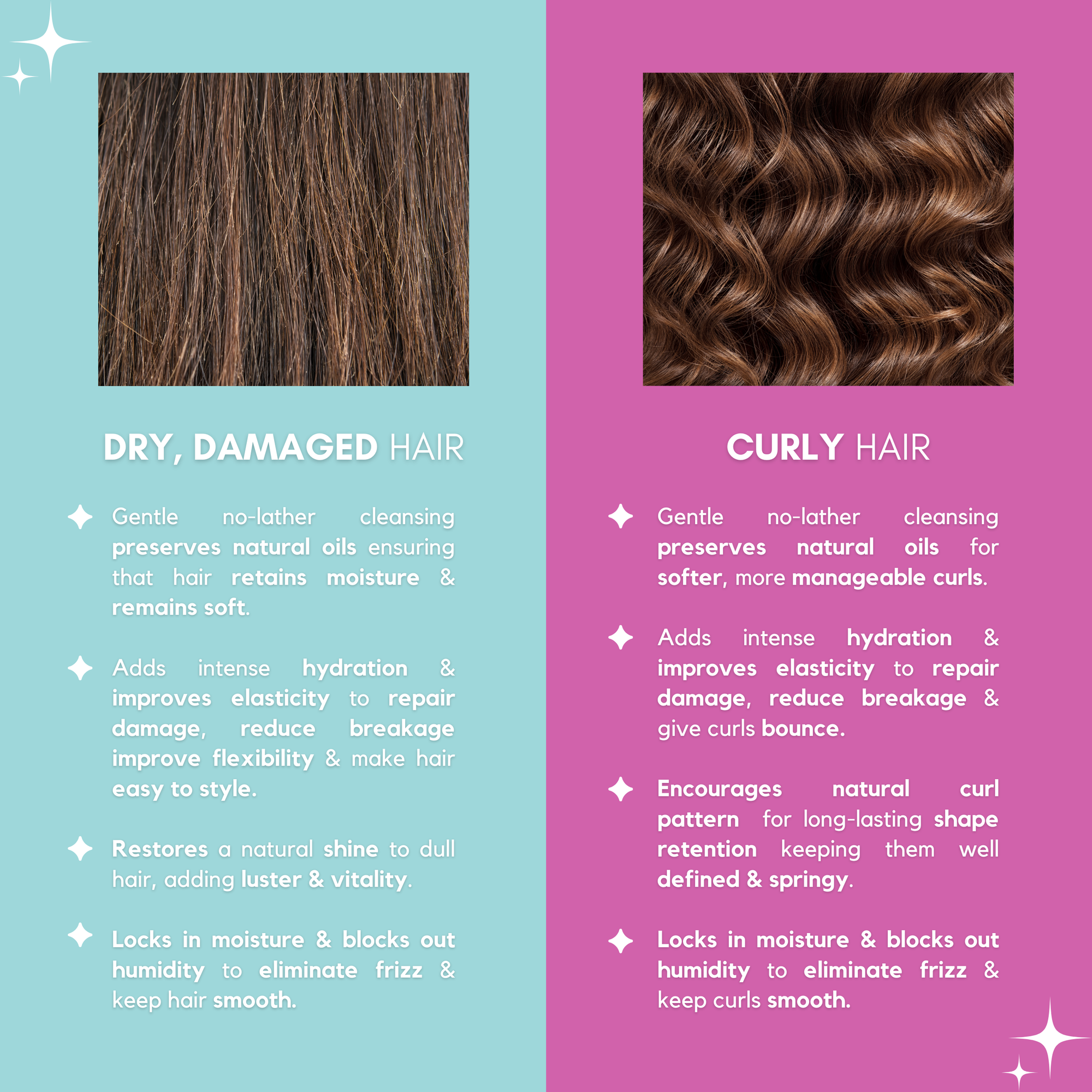 Potión mágica no champú