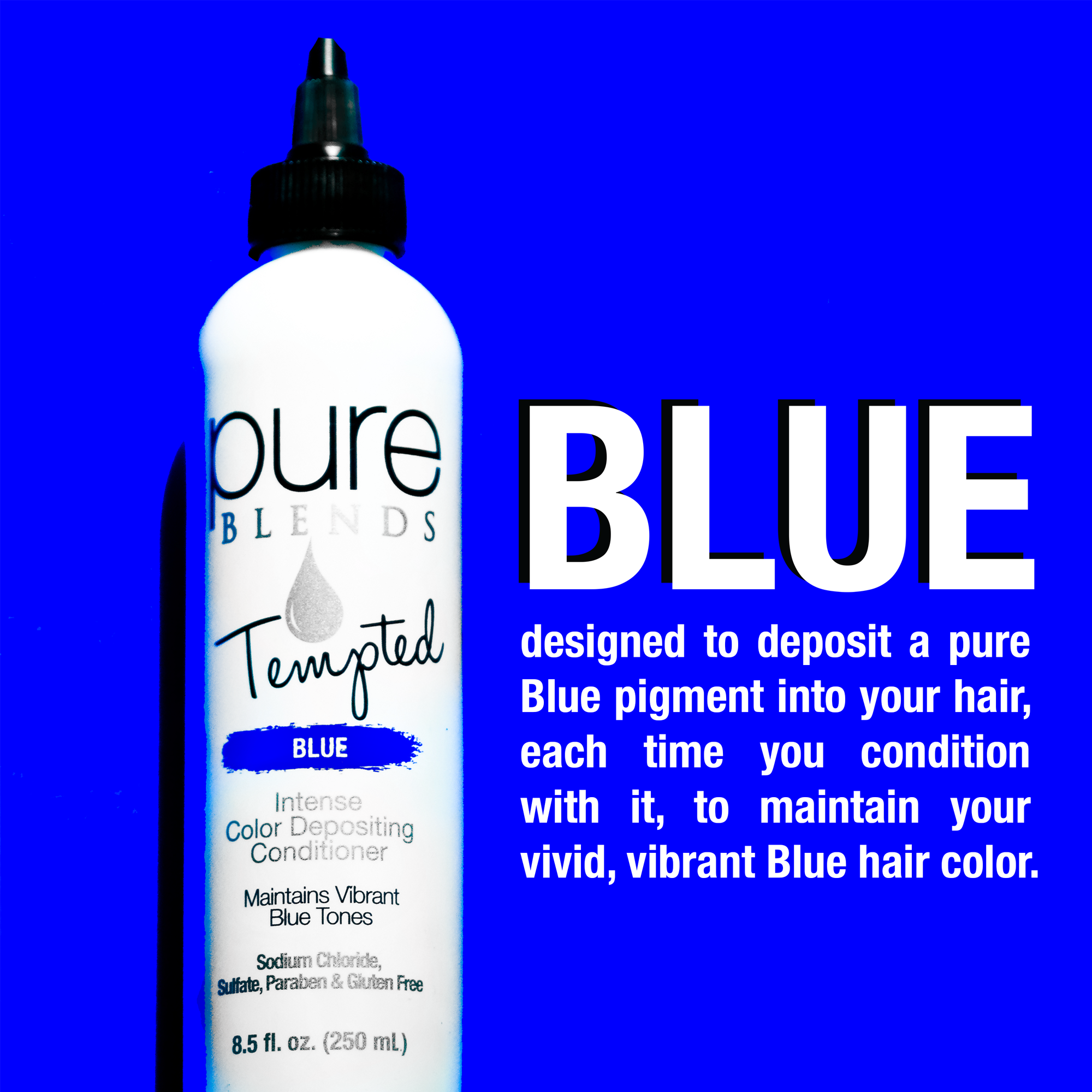 Tempted Blue Intense Color Depositing Conditioner