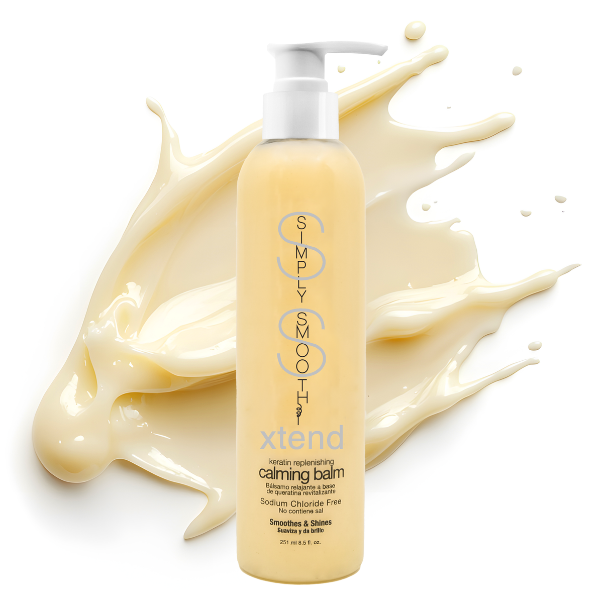 Simply Smooth Xtend Hair Smoothing Balm for Calming Effect