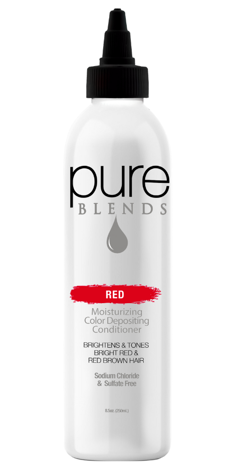 Acondicionador de depósito de color humectante rojo