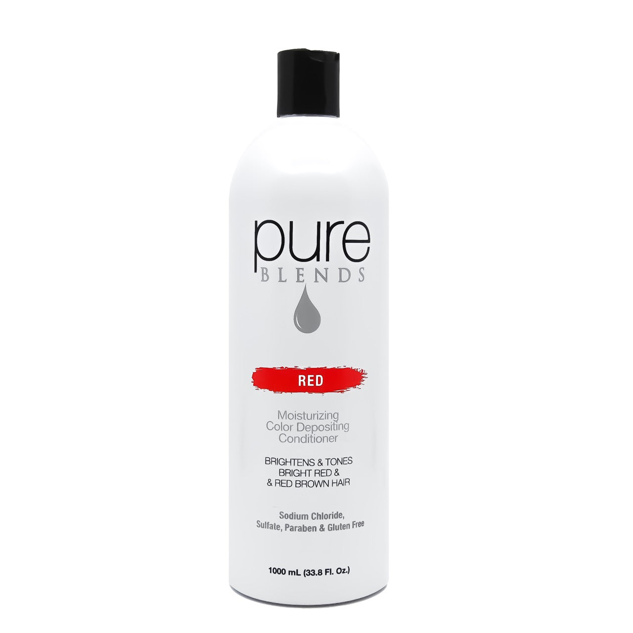 Acondicionador de depósito de color humectante rojo