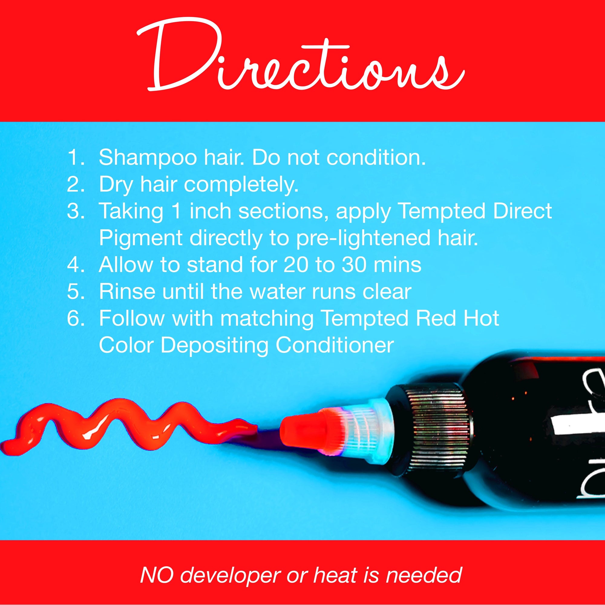 Tempted Red Hot Direct Pigment