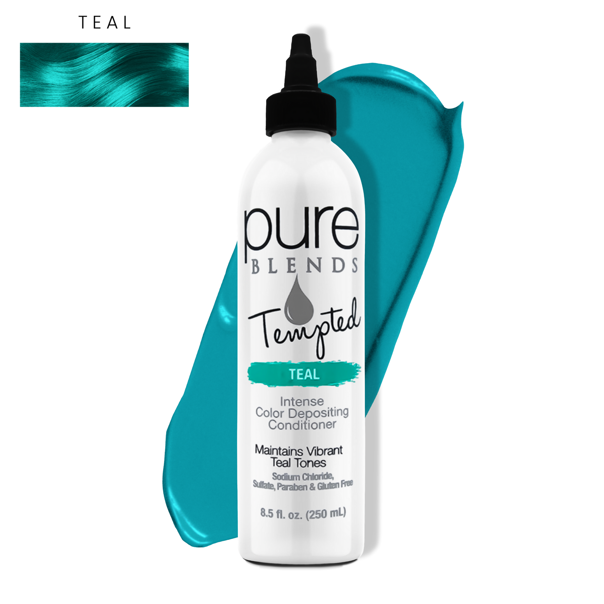 Tempted Teal Intense Color Depositing Conditioner