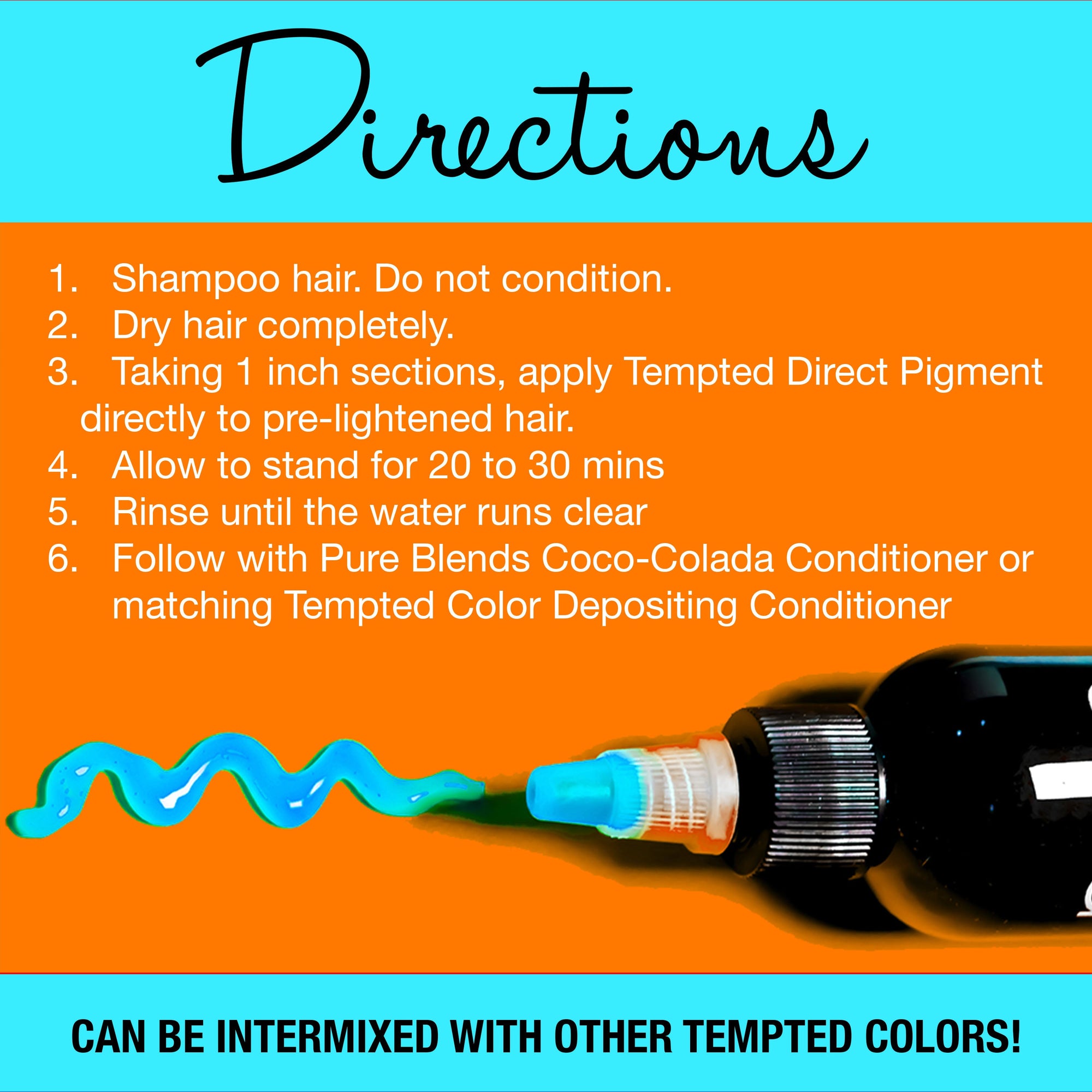 Tempted Teal Direct Pigment