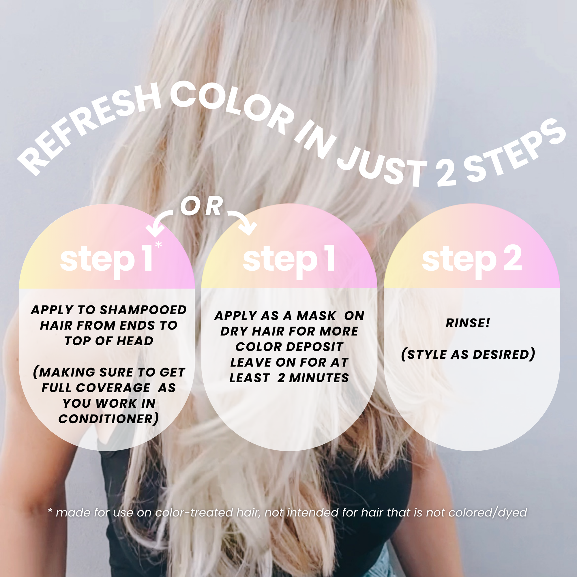 Violet Moisturizing Color Depositing Conditioner