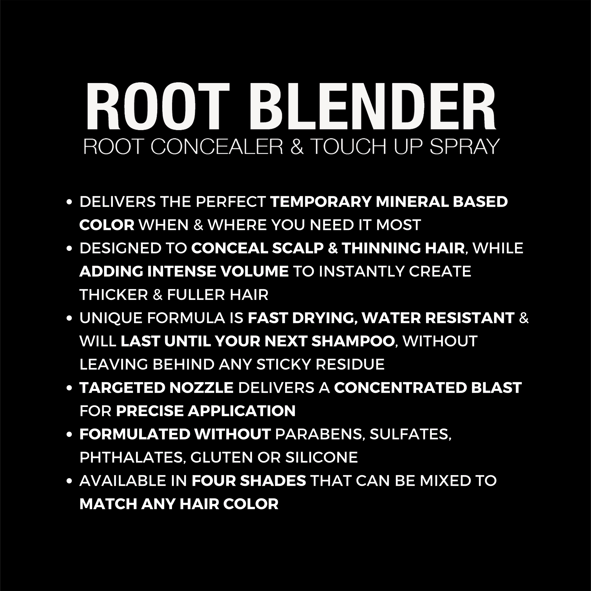 Root Blender Root Concealer & Touch Up Spray