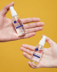 Sanitizer per la mano spray rinfrescante