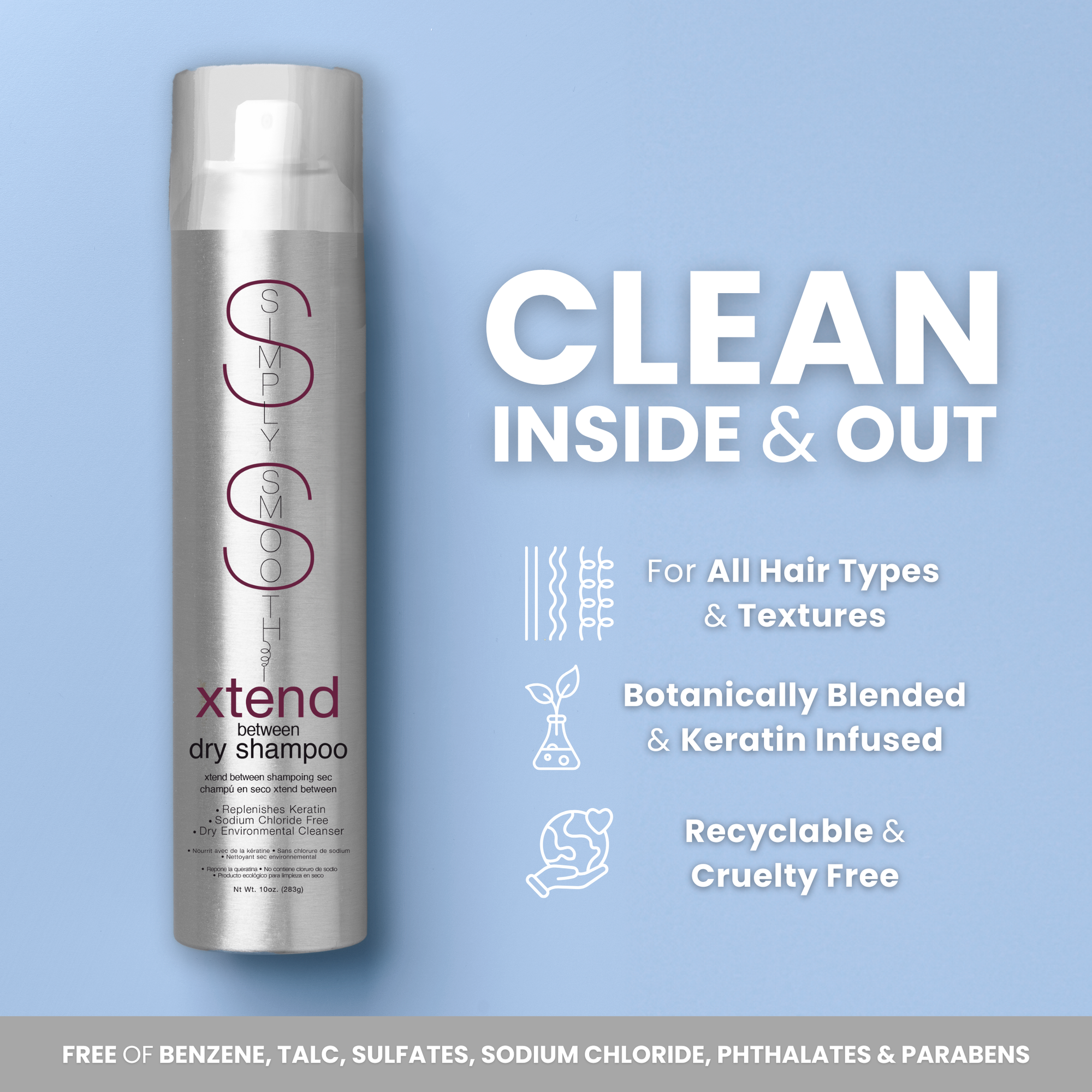 Keratin Replenishing Between Dry Shampoo