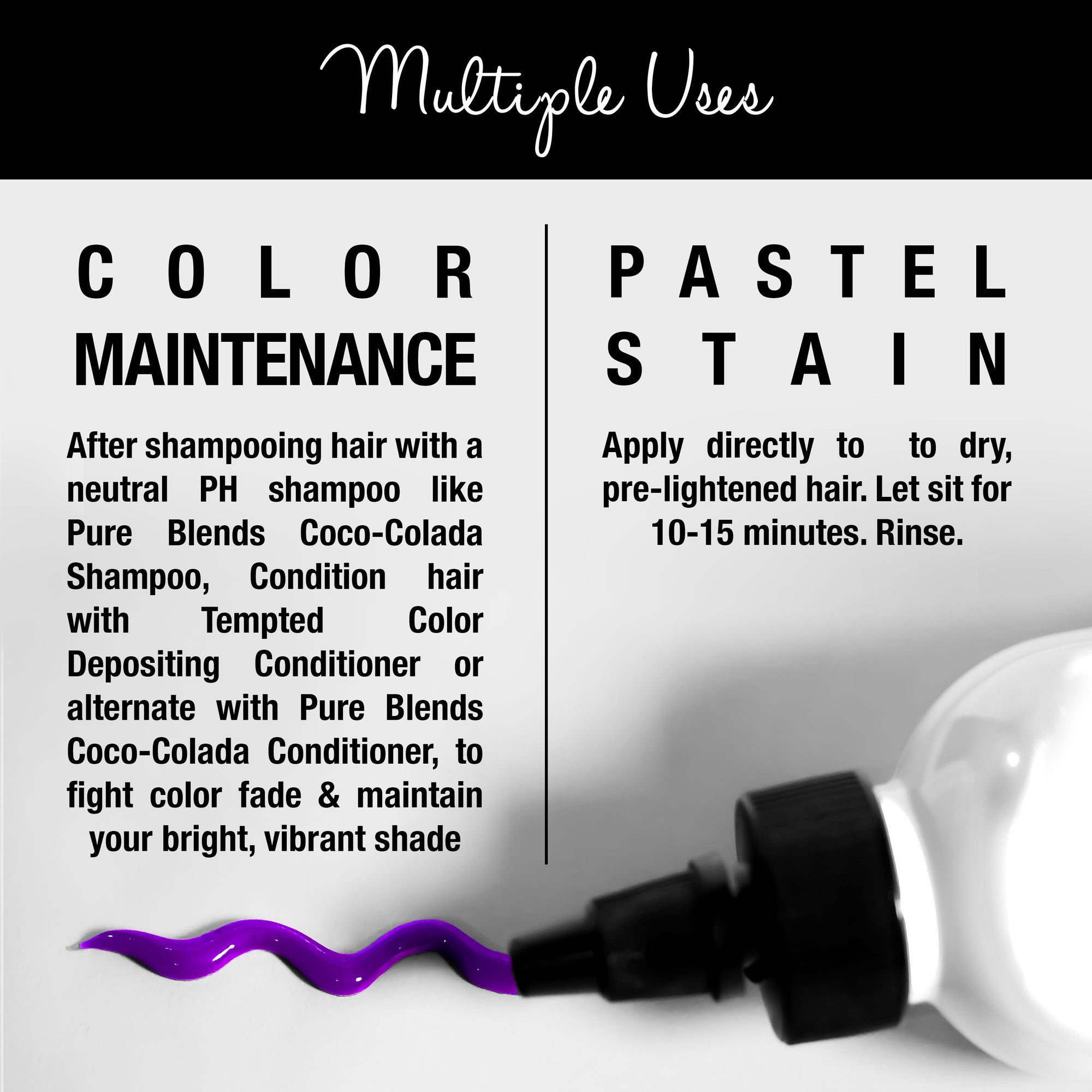 Pure Blends Purple Tempted Stain &amp; Maintain Kit