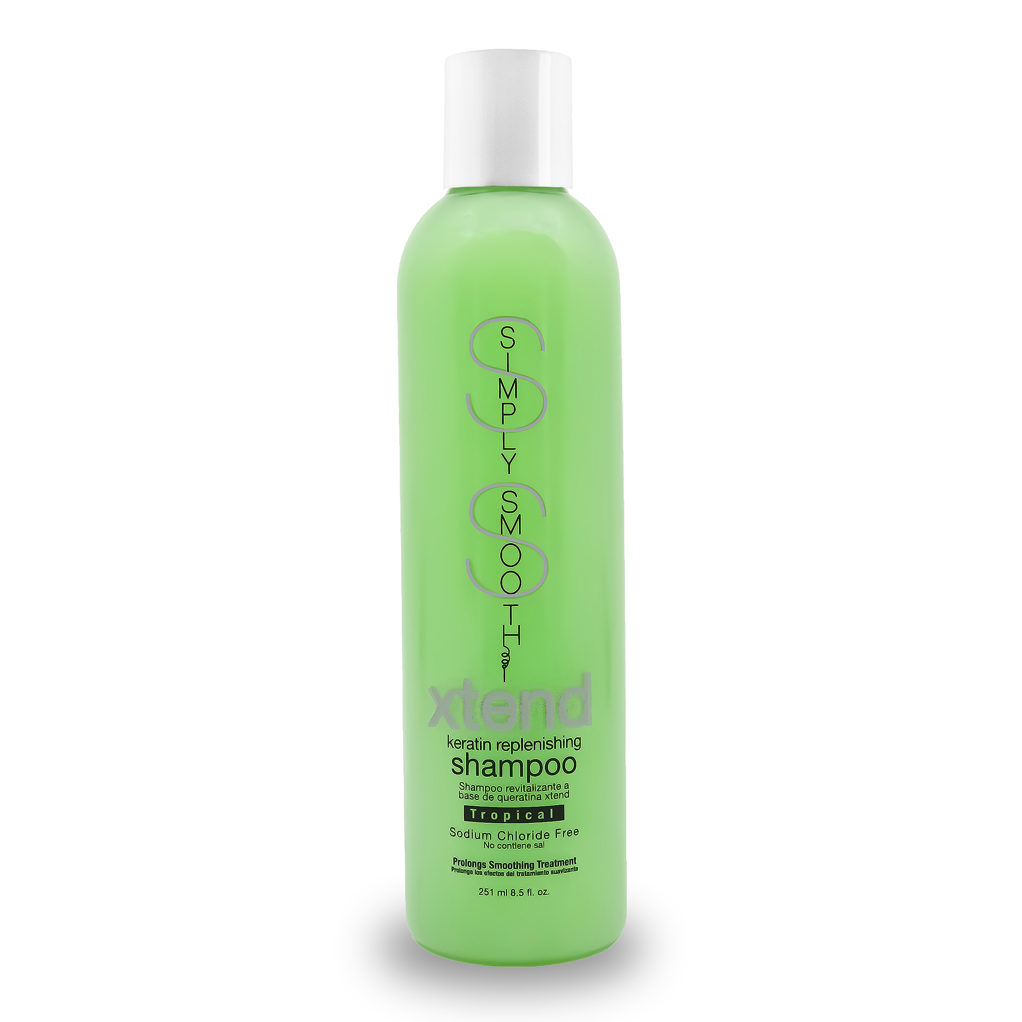 Tropický keratin doplňování šamponu