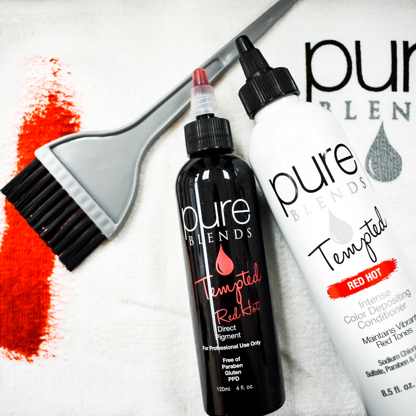 Pure Blends Red Hot Tempted Stain &amp; Maintain Kit
