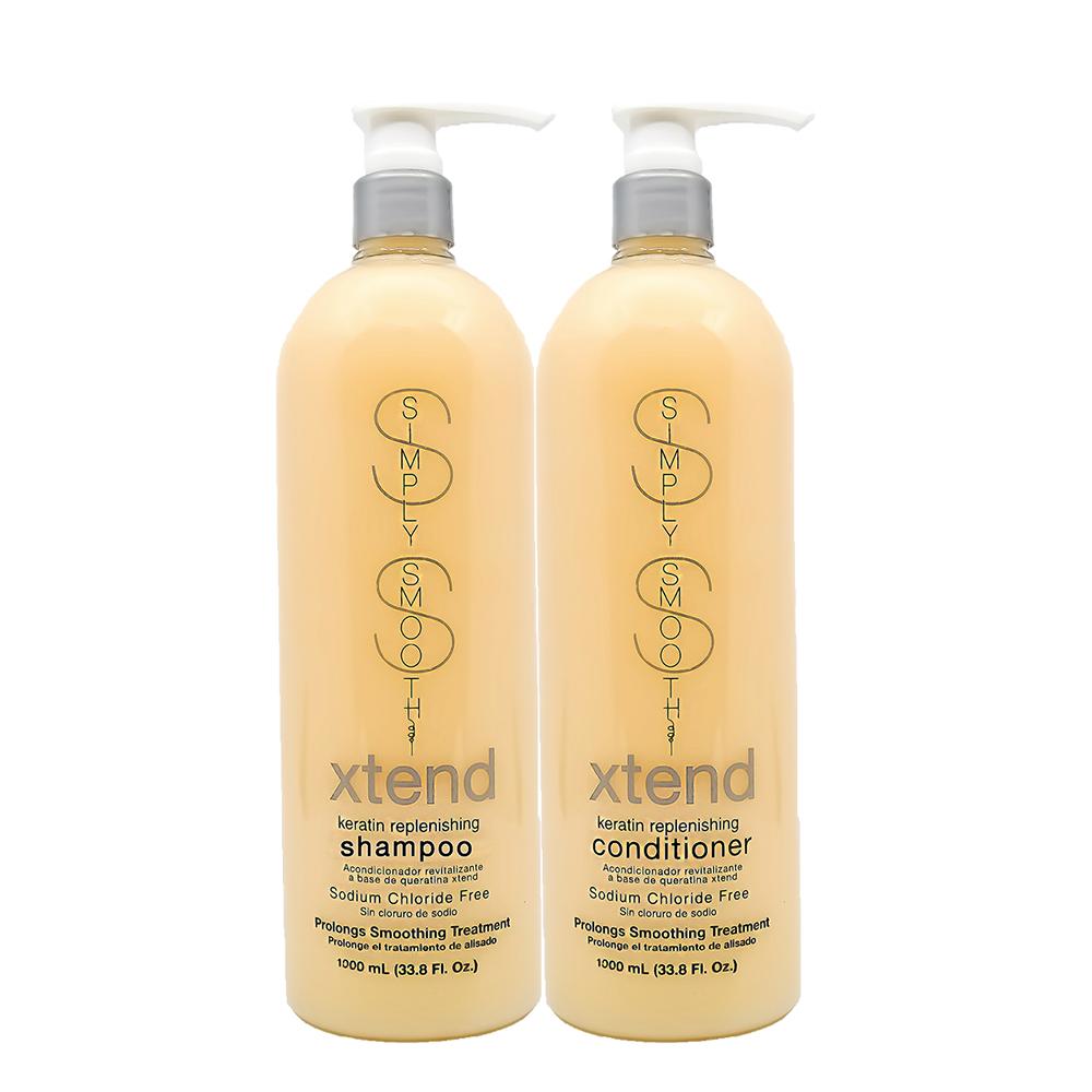Keratin Replenishing Cleanse & Condition Liter Duo